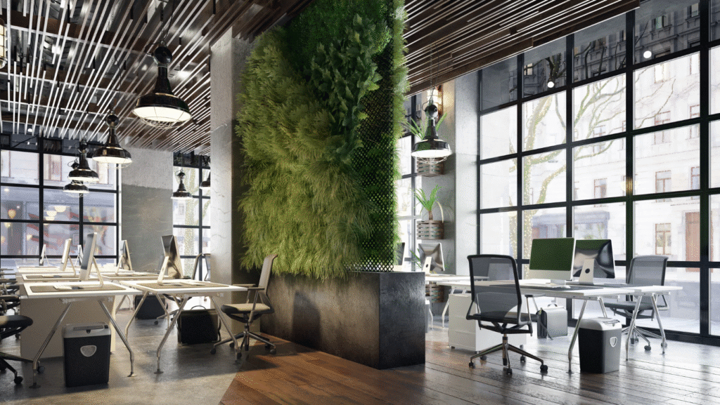 picture of an office space
